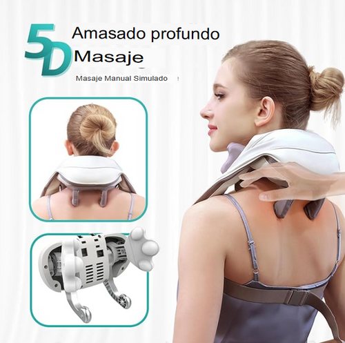 Masajeador de 4 Puntos para Cuello y Espalda